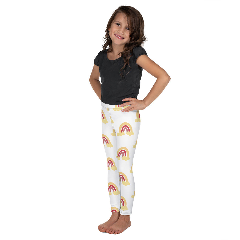 Yellow Rainbow Kid's Leggings