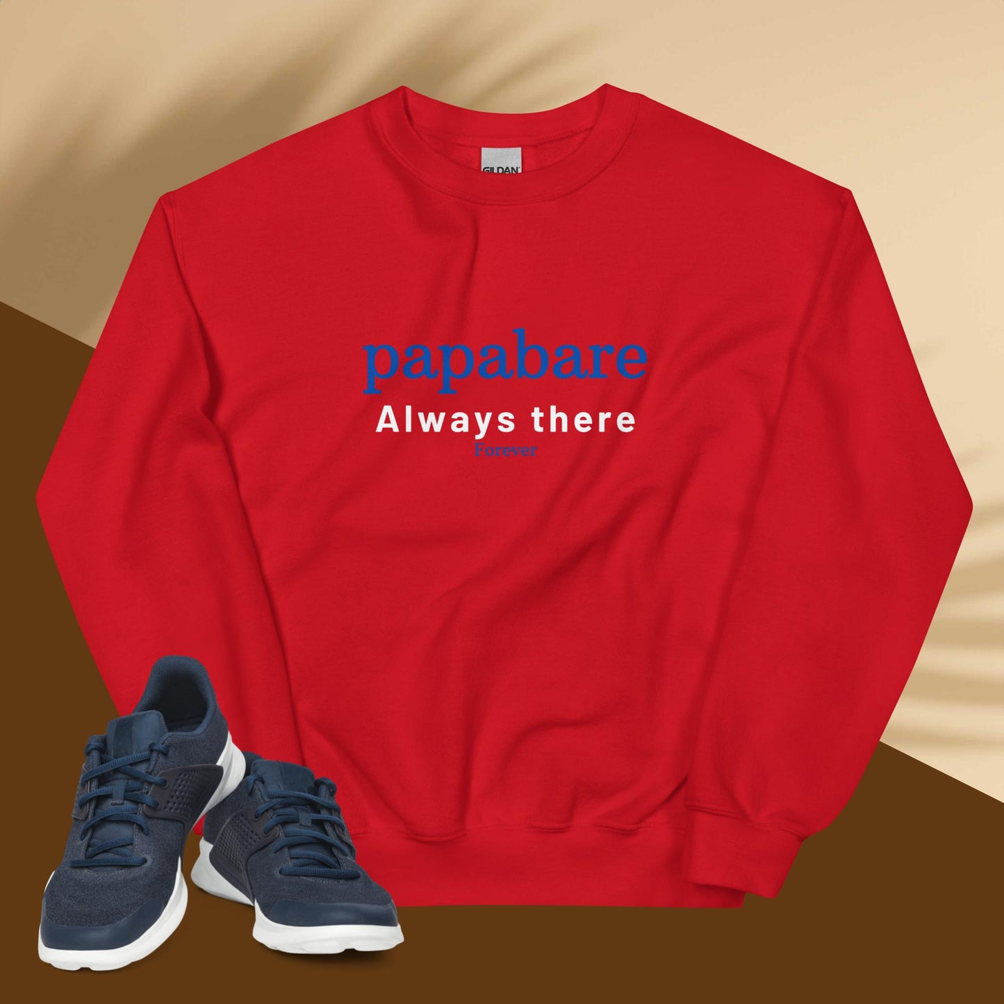 PapaBare Always There (Blue) Sweatshirt