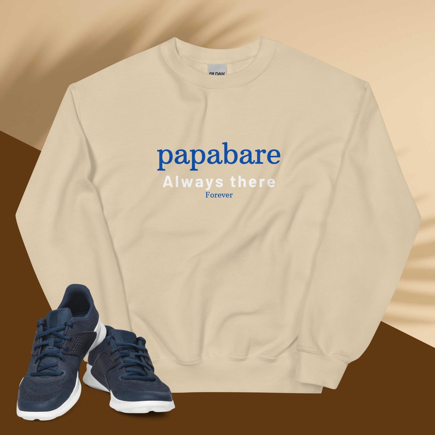 PapaBare Always There (Blue) Sweatshirt