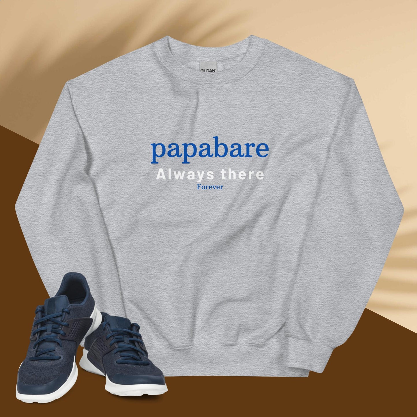 PapaBare Always There (Blue) Sweatshirt