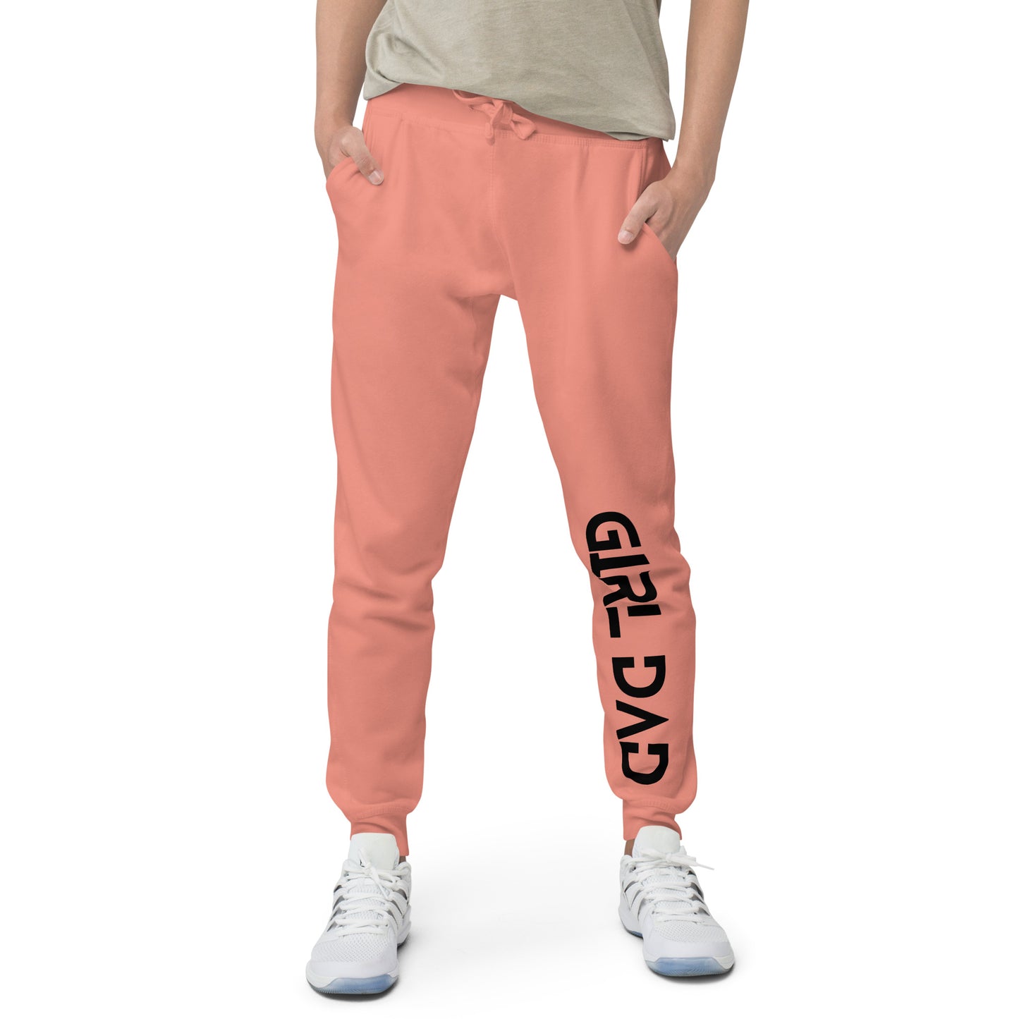 Girl Dad Sweatpants (Black)