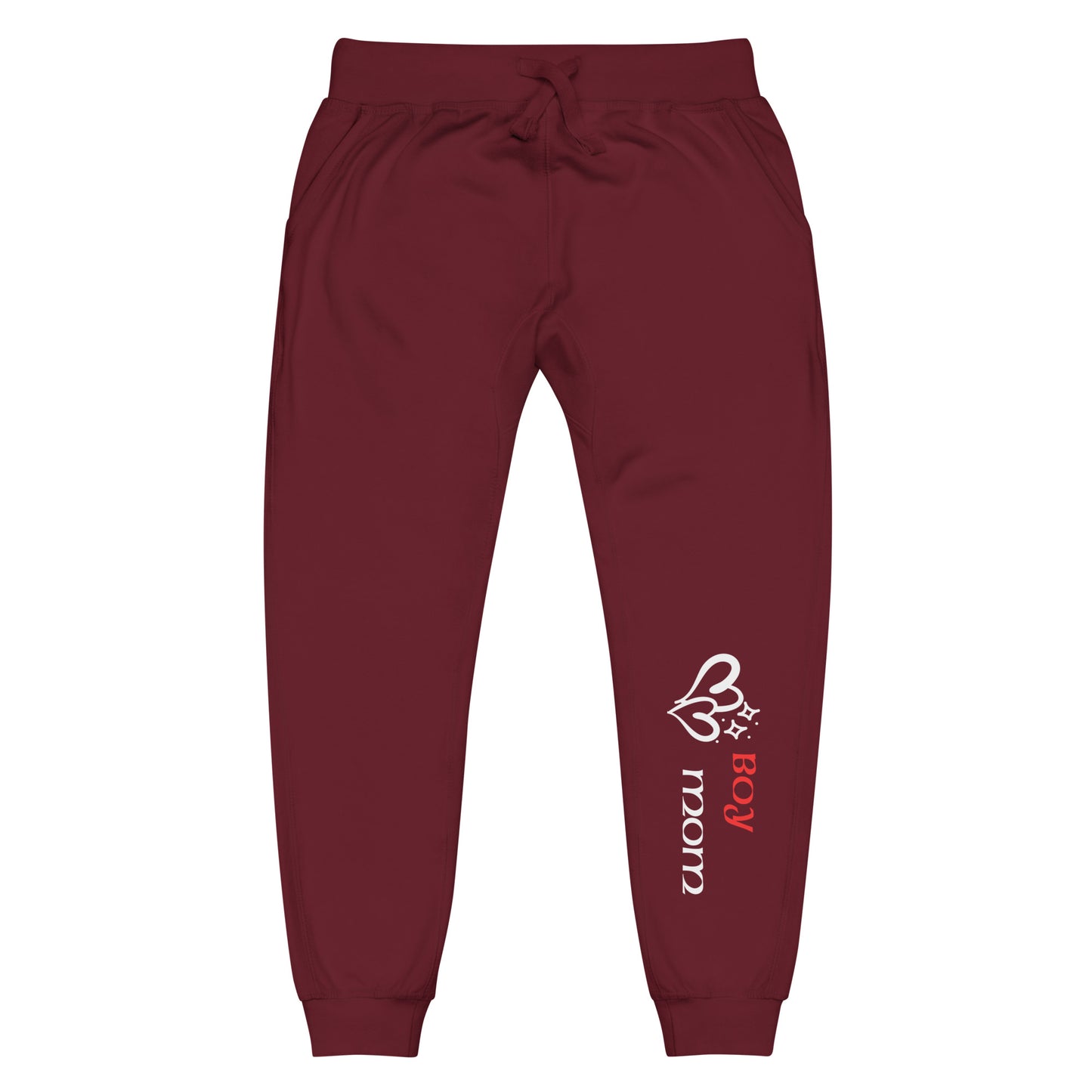 Boy Mom Sweatpants (Red)