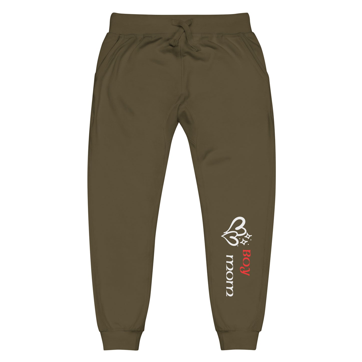 Boy Mom Sweatpants (Red)