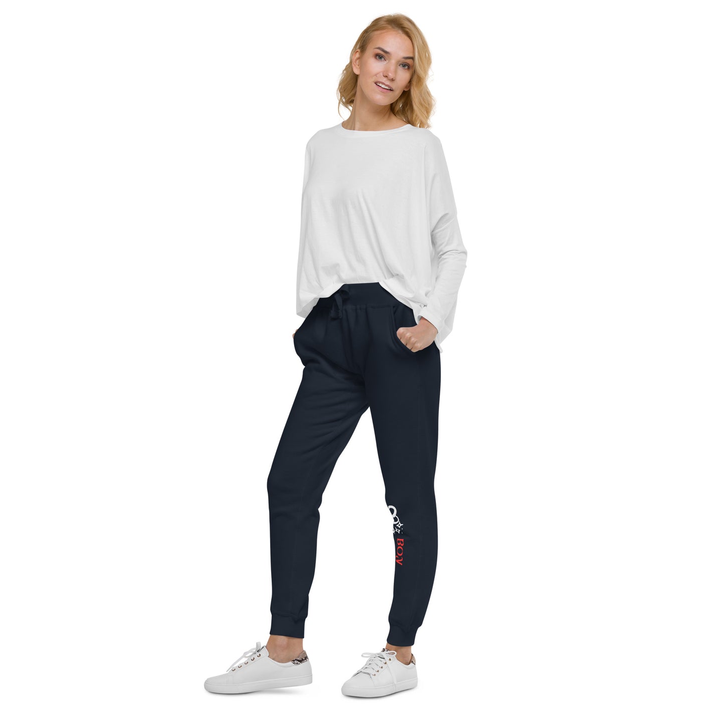 Boy Mom Sweatpants (Red)