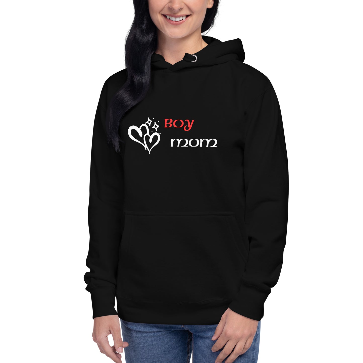 Boy Mom Sweatshirt (Red)