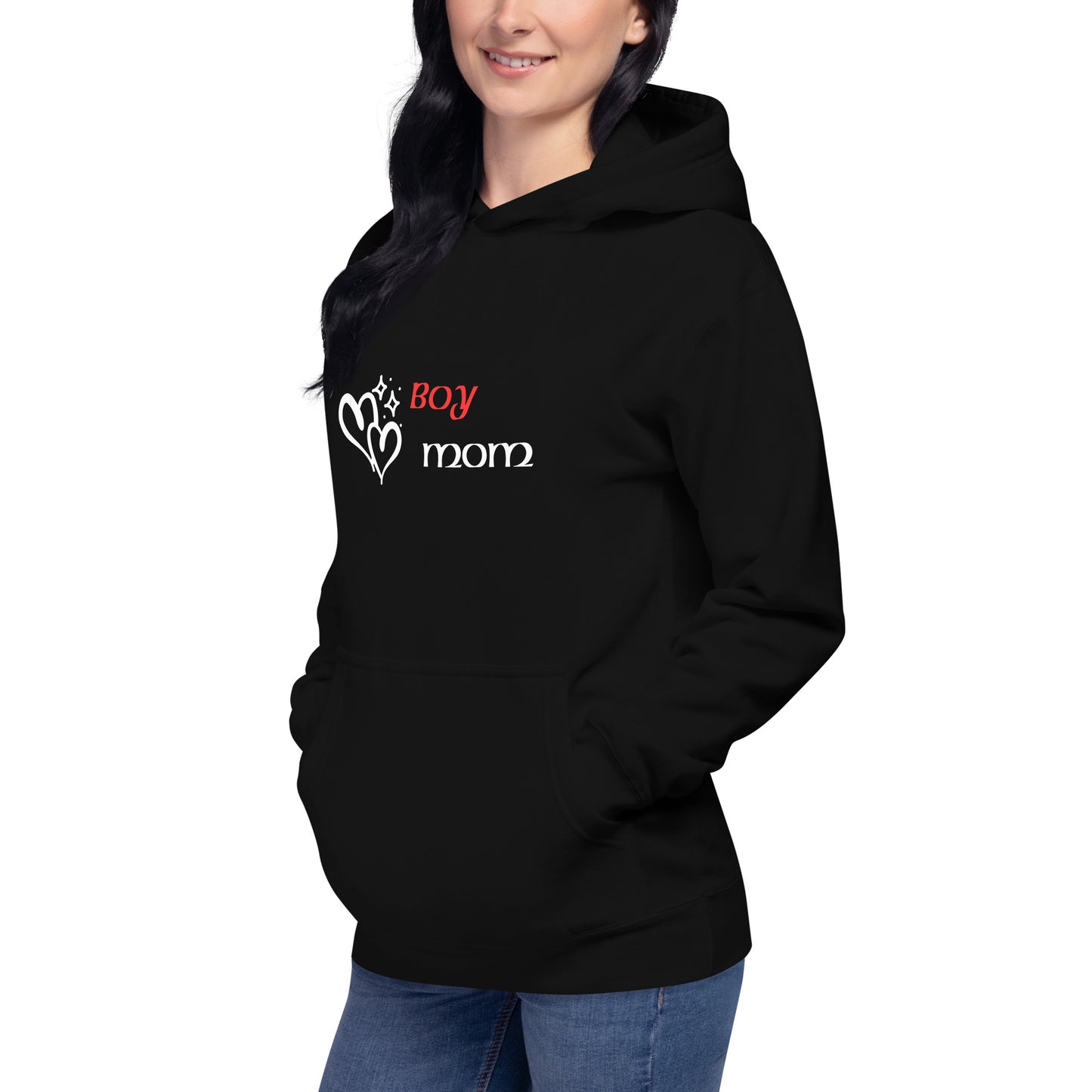 Boy Mom Sweatshirt (Red)