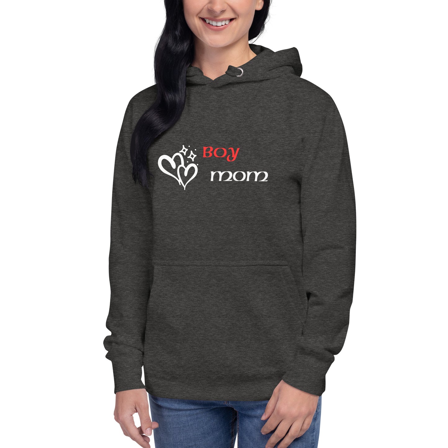 Boy Mom Sweatshirt (Red)