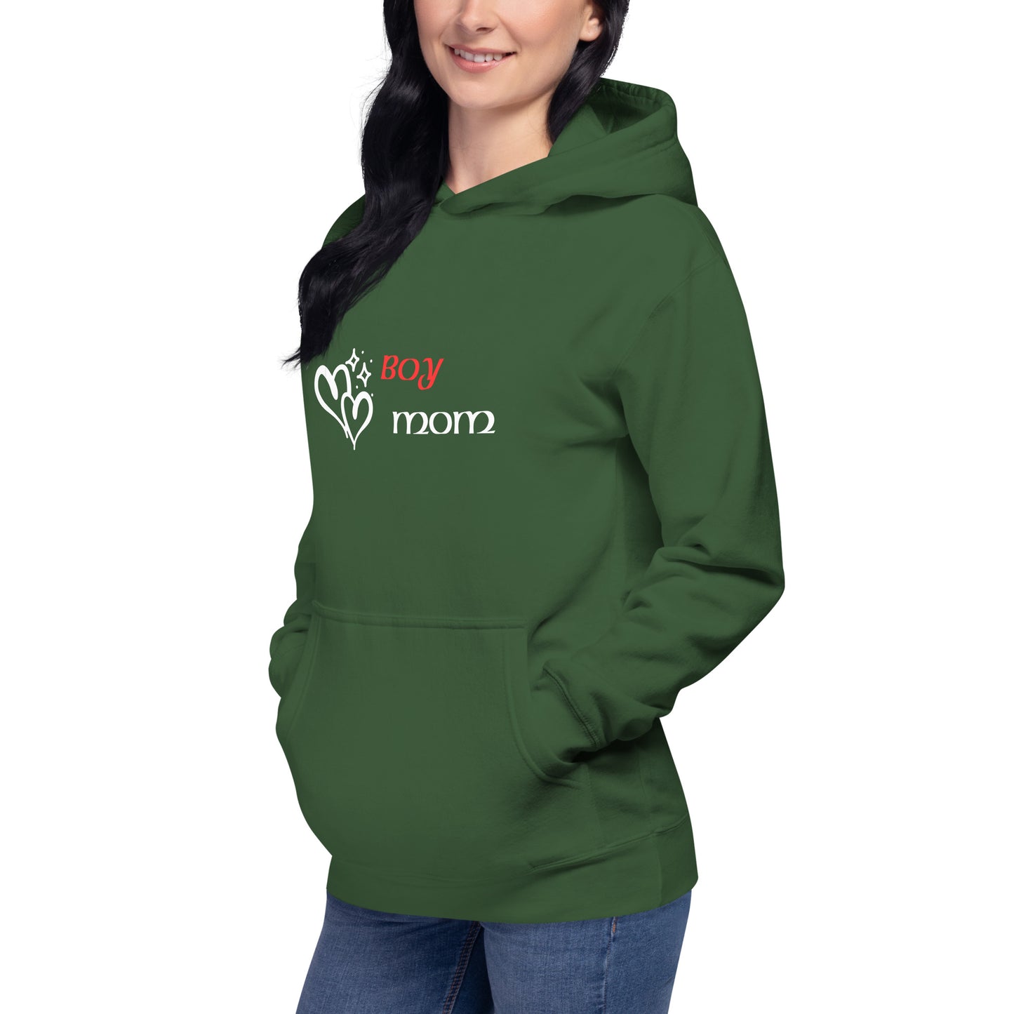 Boy Mom Sweatshirt (Red)