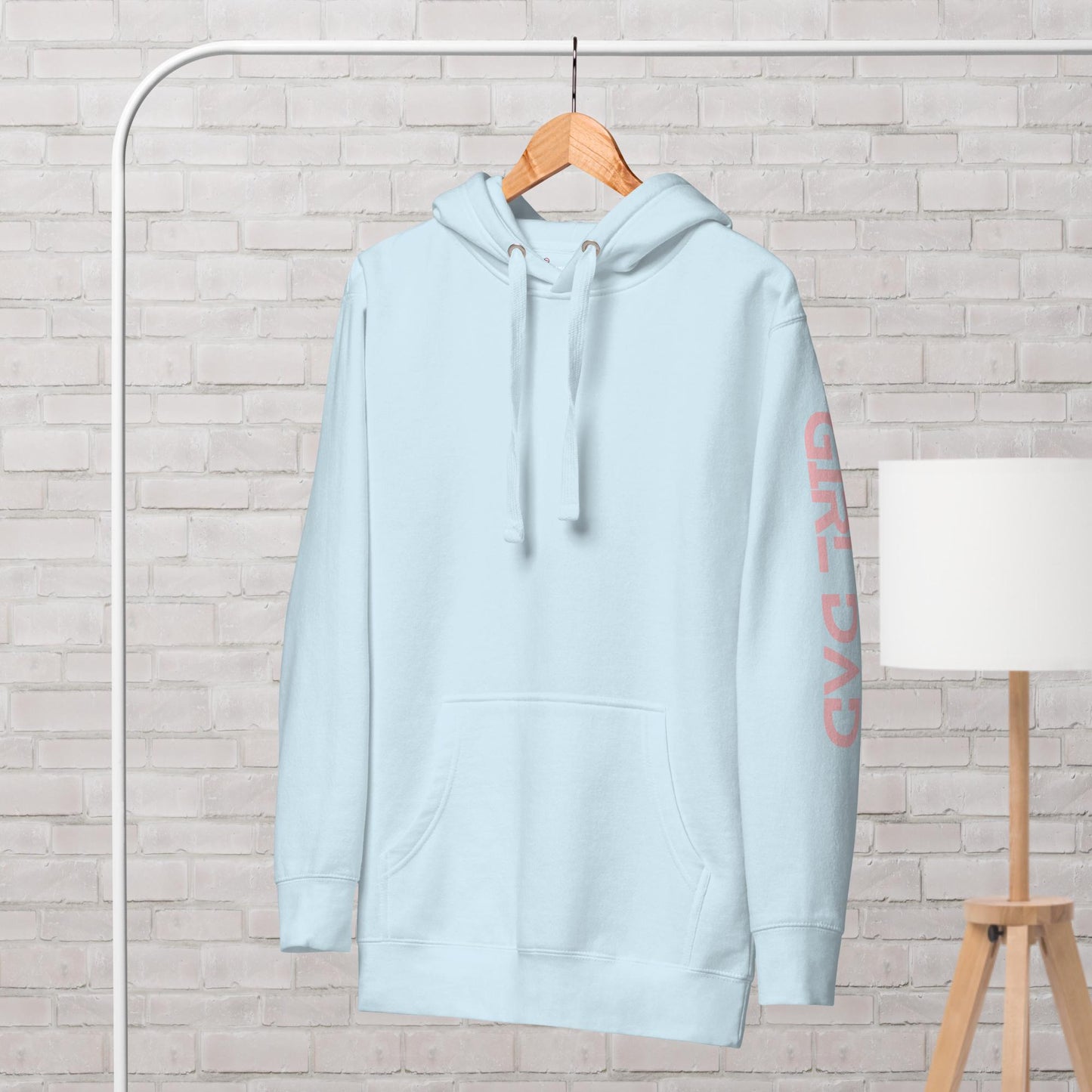 Girl Dad (Pink) - Men's Sweatshirt Hoodie