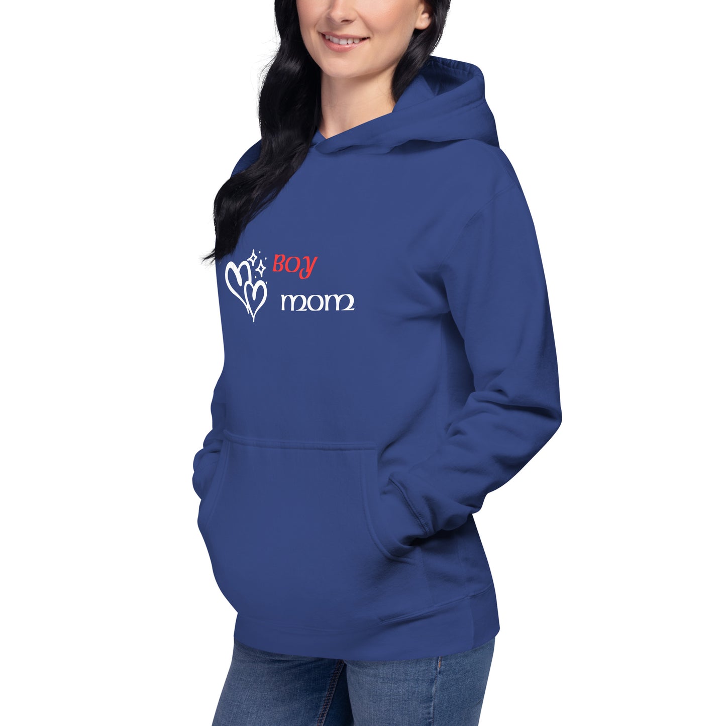 Boy Mom Sweatshirt (Red)