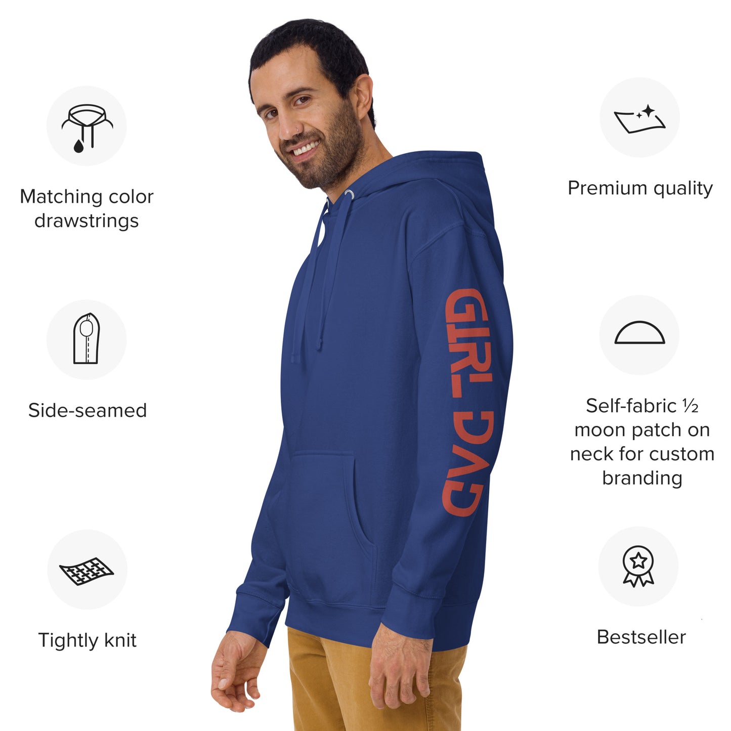 Girl Dad (Red) Hoodie