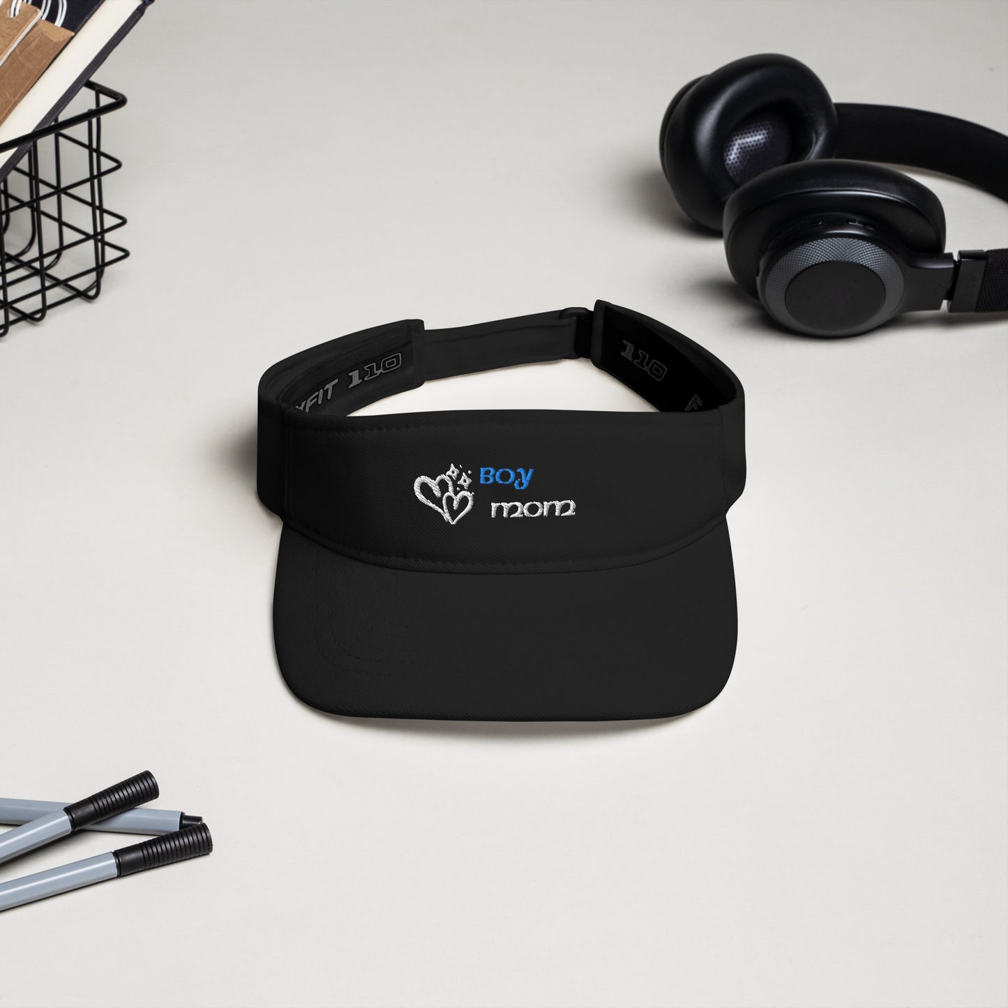 Boy Mom (Blue) Visor