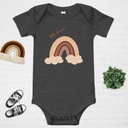 Little Dreamer Rainbow Infant Onesie