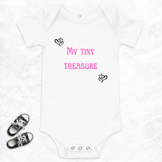 My Tiny Treasure (Pink) - Infant Onsie