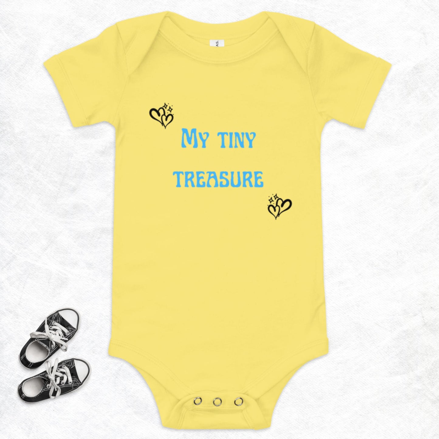 My Tiny Treasure (Blue) - Infant Onsie