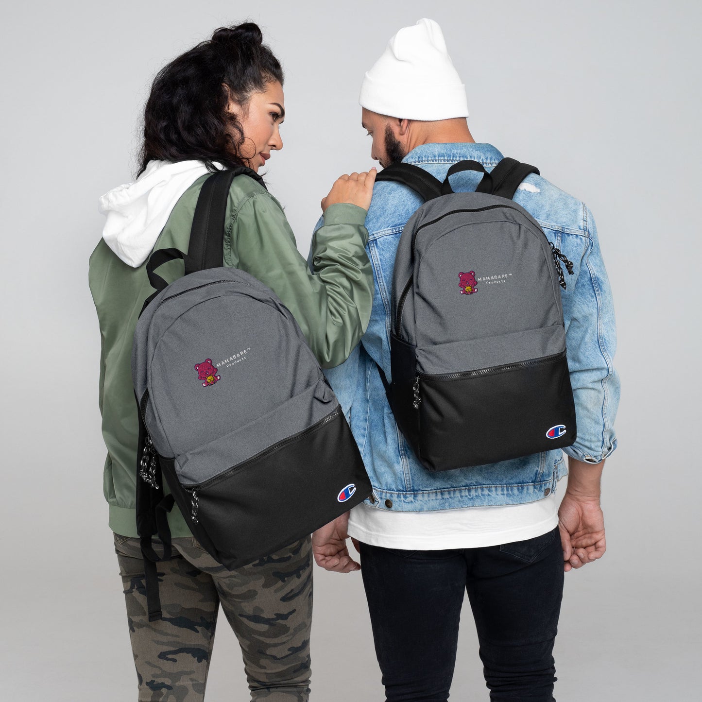 Embroidered MamaBare Champion Backpack