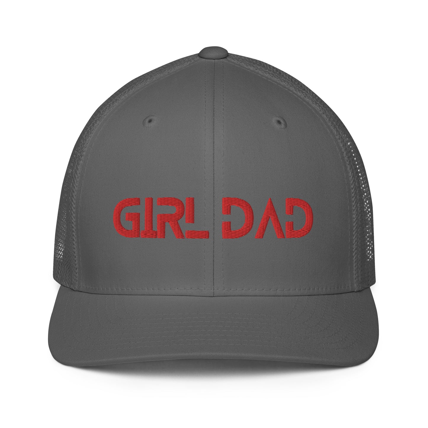 Girl Dad (Red) - Men's Closed-Back Hat