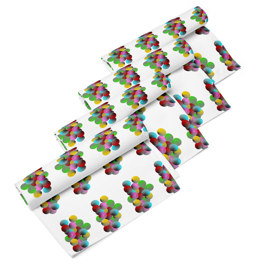 Ball Pit Cloth Napkin Set of 4