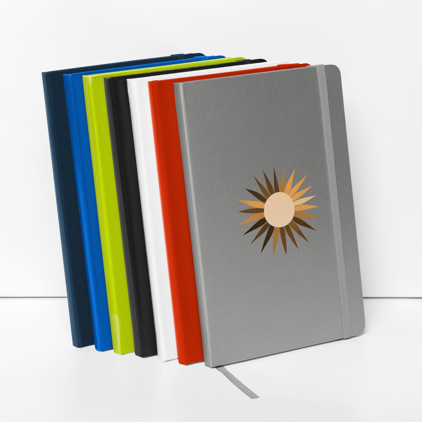 Yellow Sun Hardcover Notebook