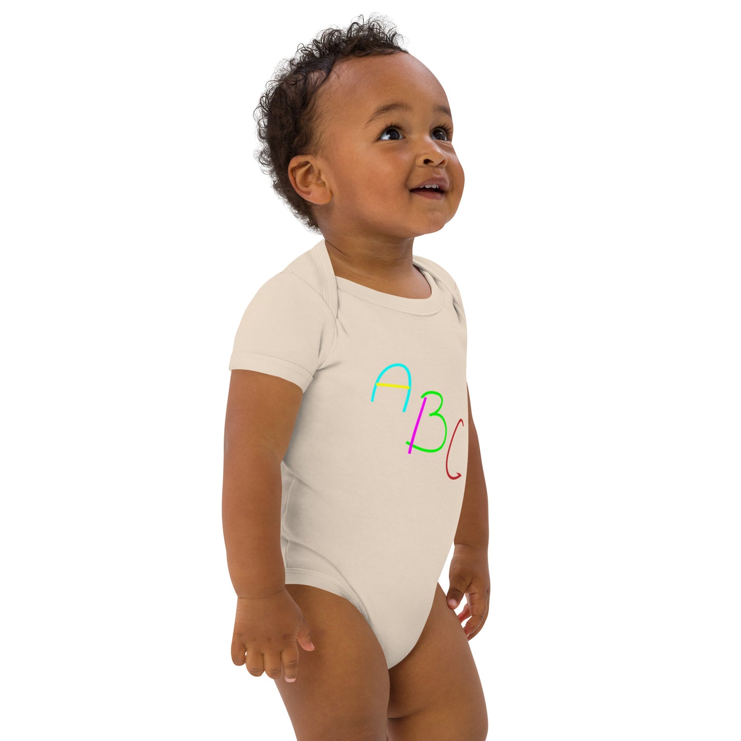 ABC Organic Cotton Infant Onsie