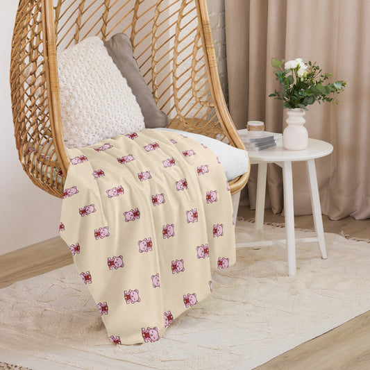 MamaBare Sherpa Blanket (Yellow)