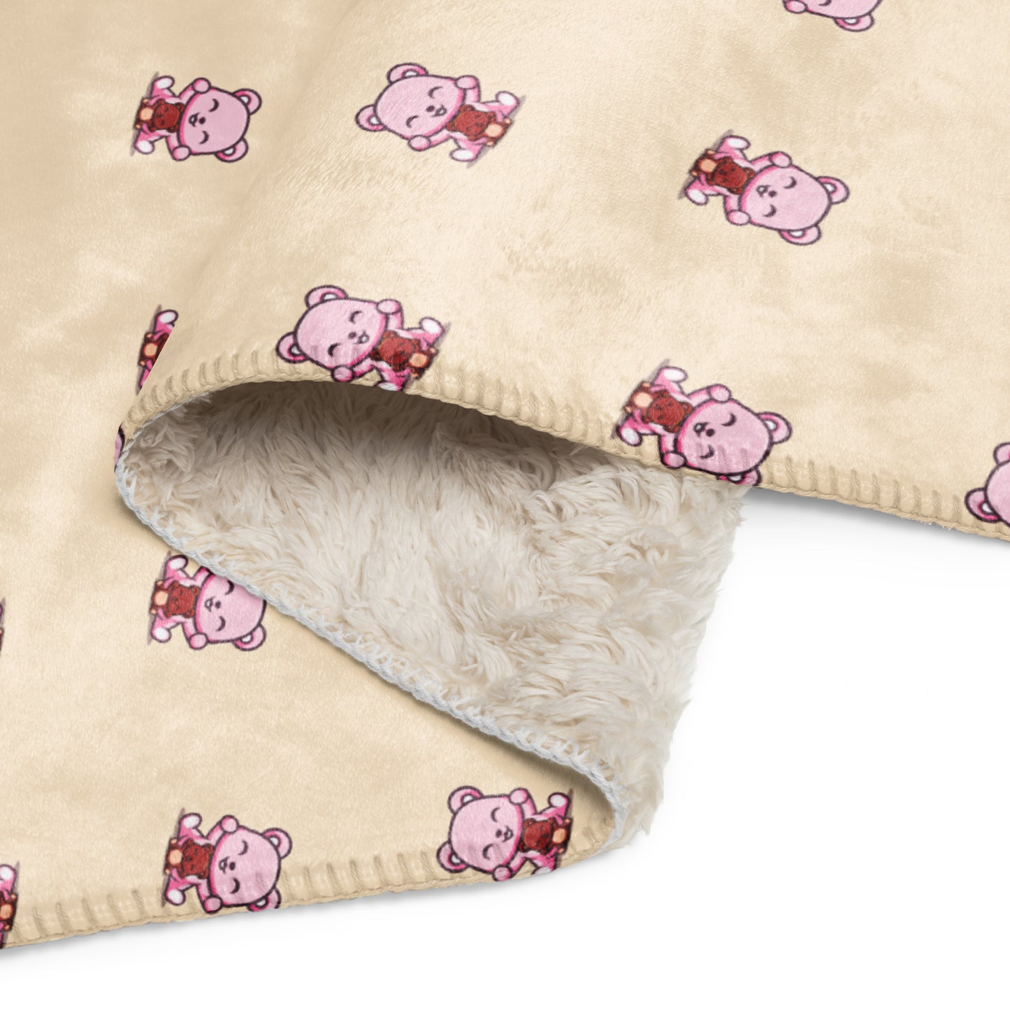 MamaBare Sherpa Blanket (Yellow)