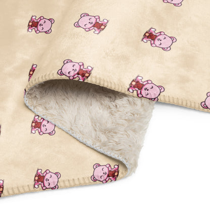 MamaBare Sherpa Blanket (Yellow)