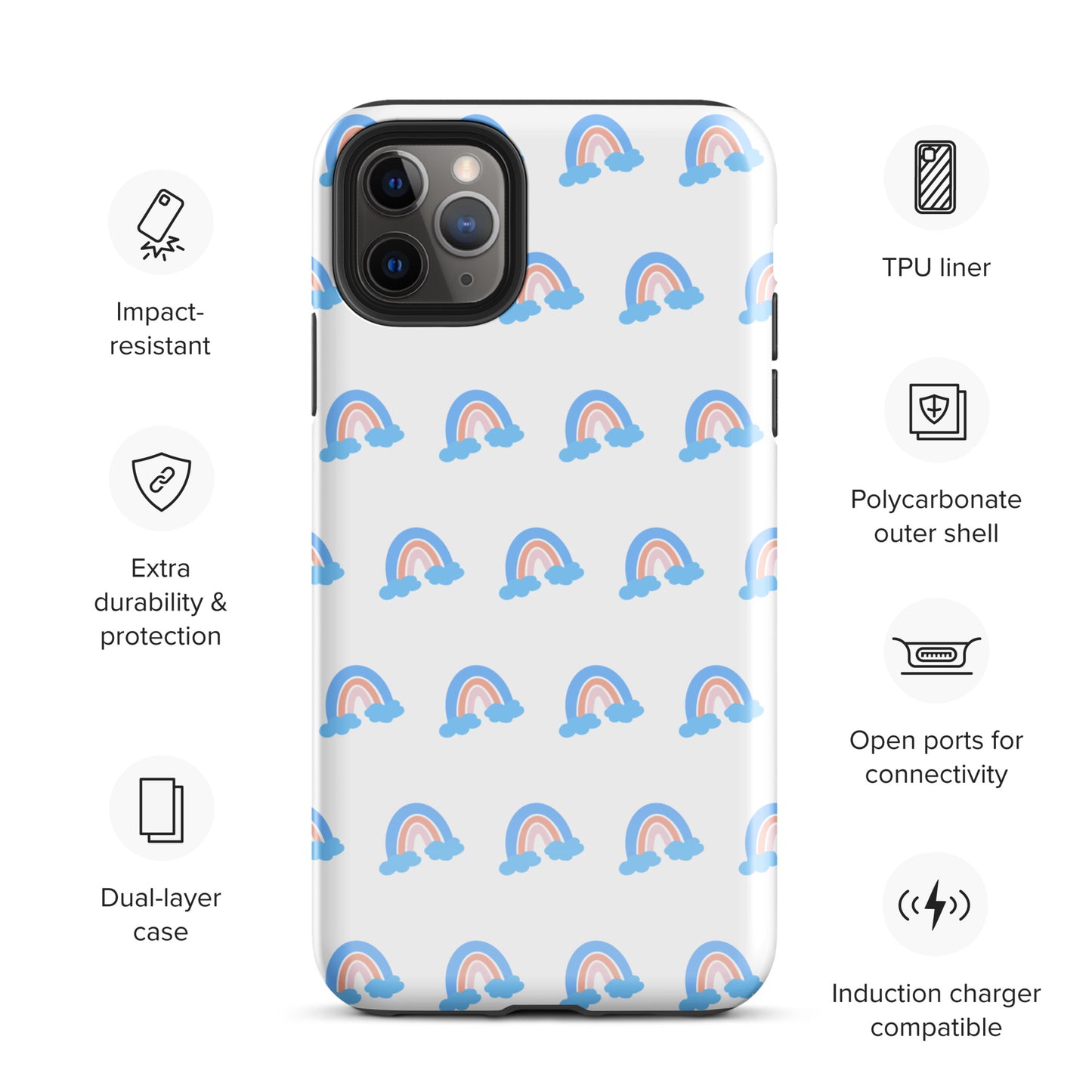 Blue Rainbow - iPhone® Case