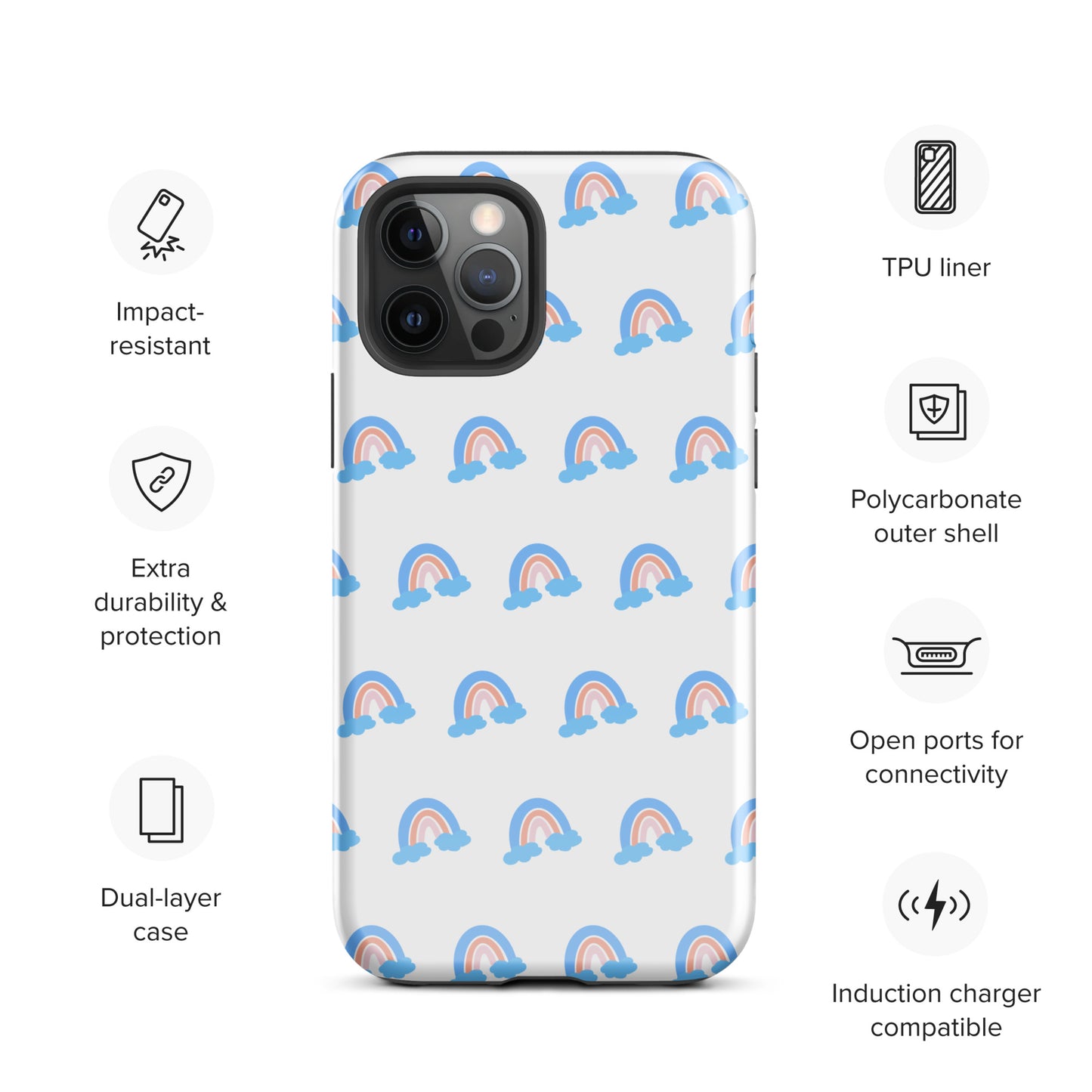 Blue Rainbow - iPhone® Case