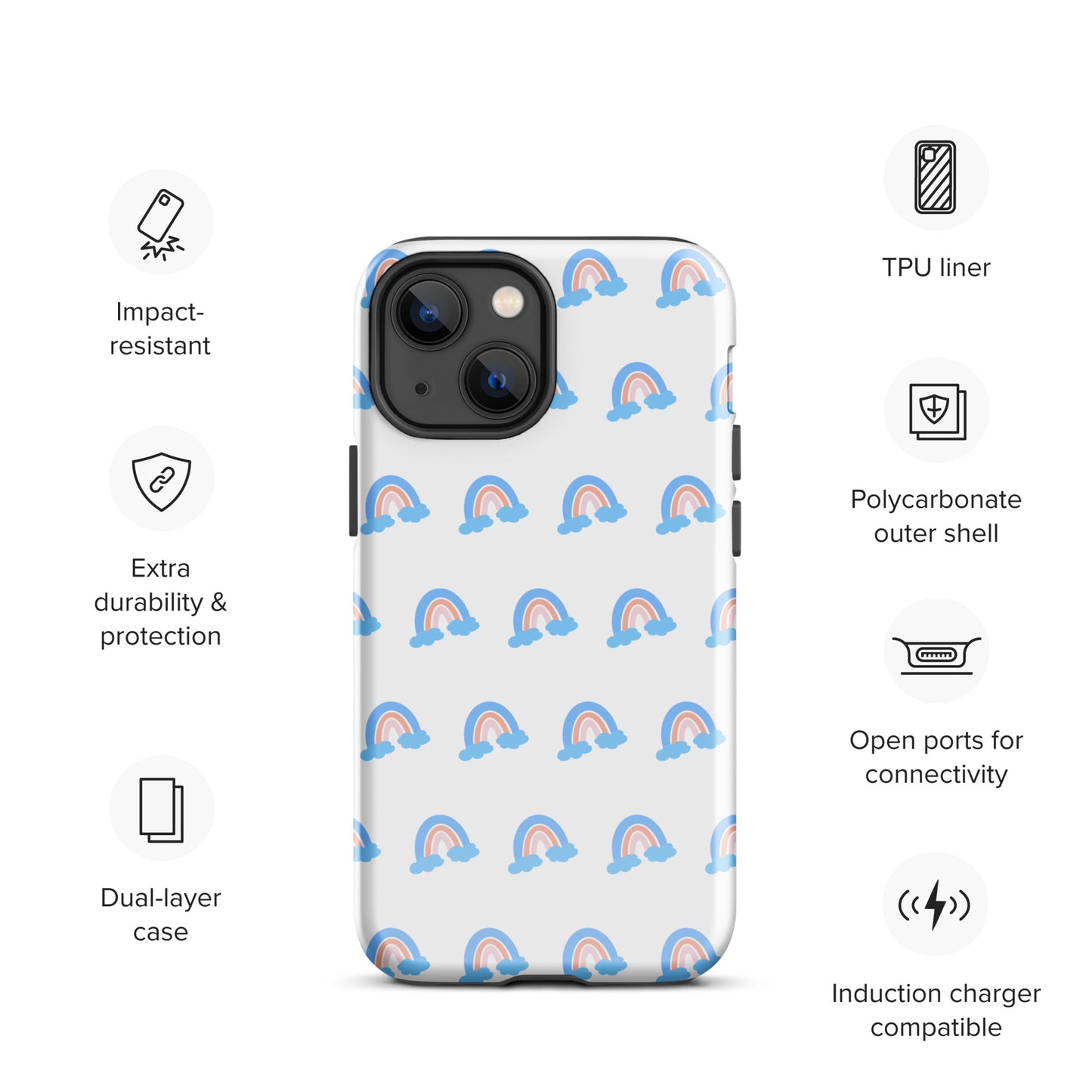 Blue Rainbow - iPhone® Case