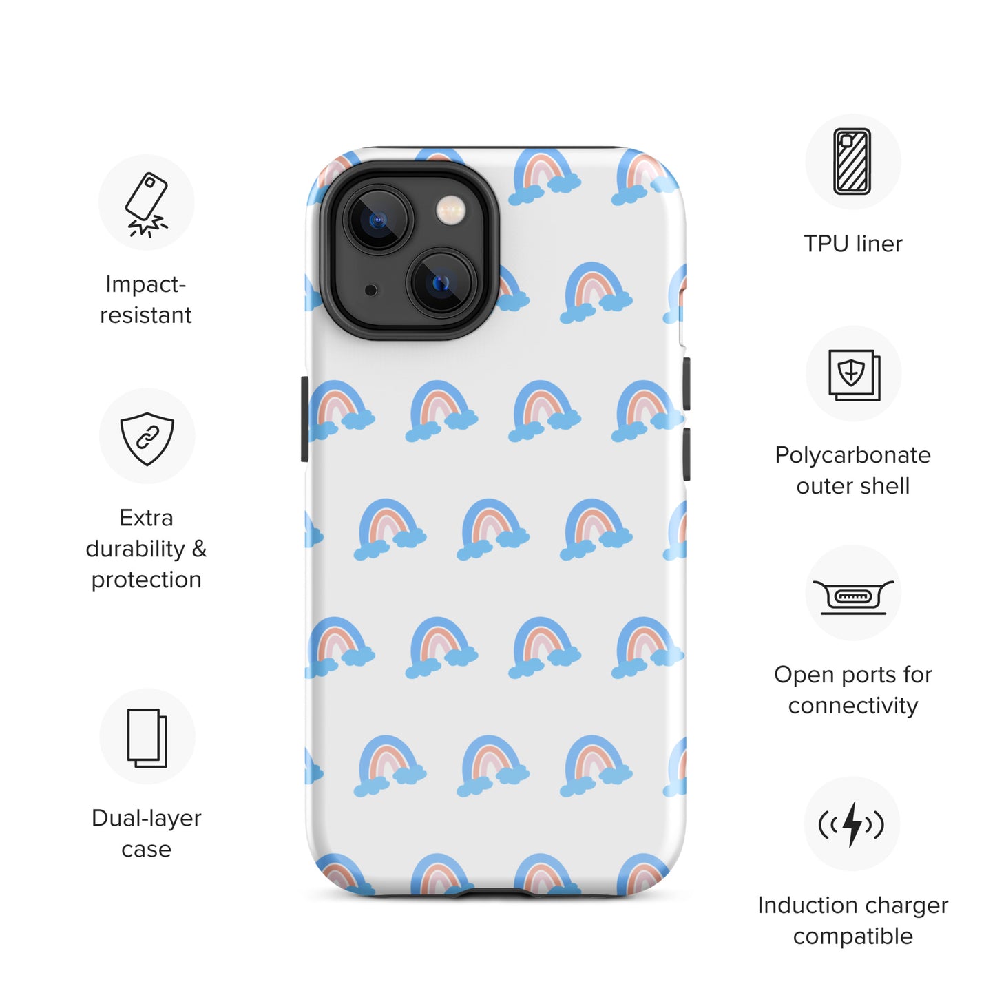 Blue Rainbow - iPhone® Case