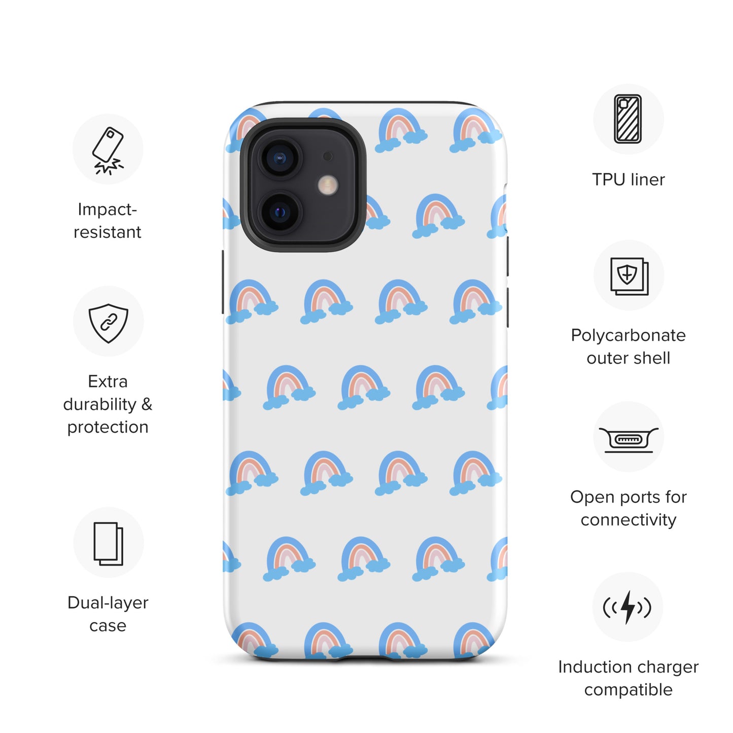 Blue Rainbow - iPhone® Case