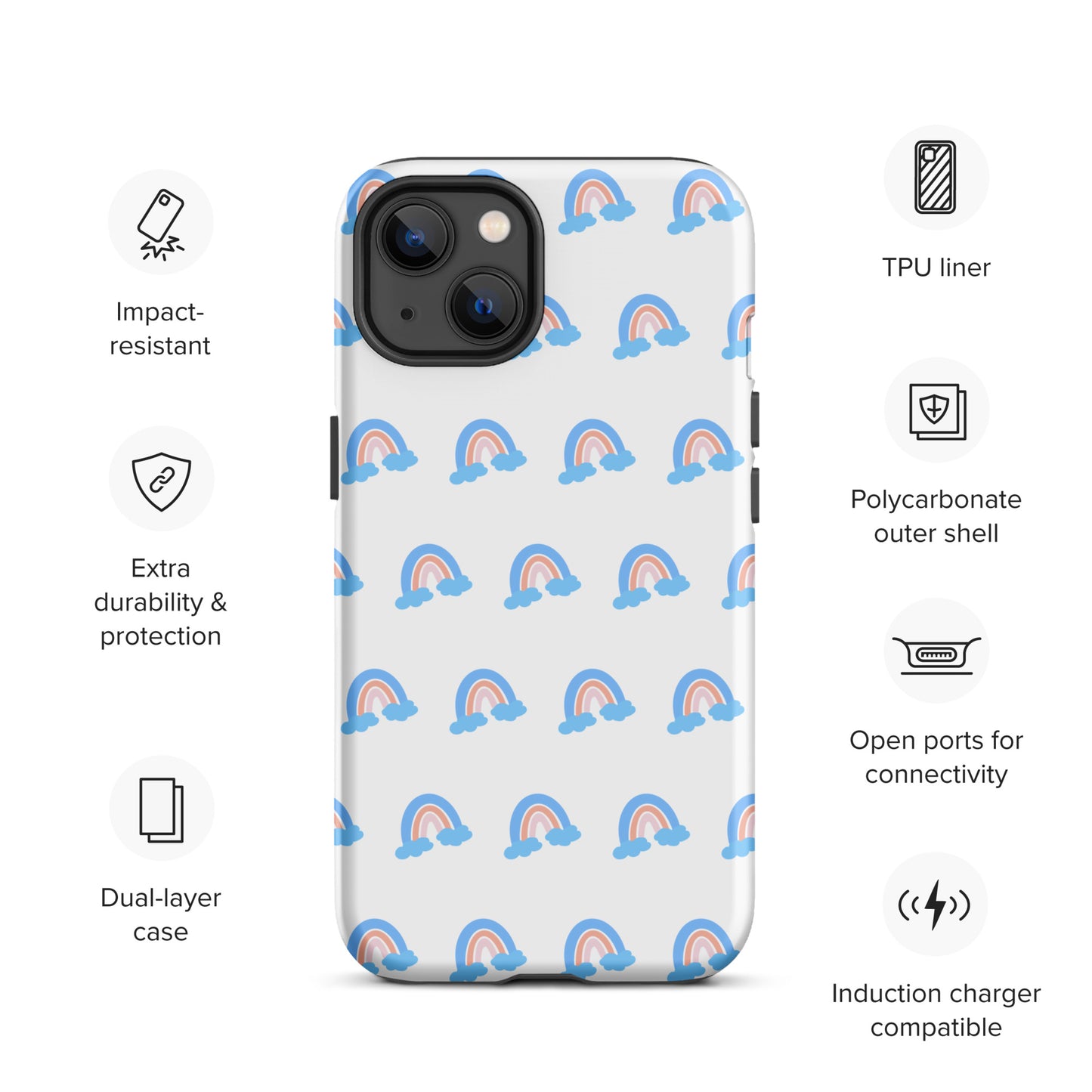 Blue Rainbow - iPhone® Case