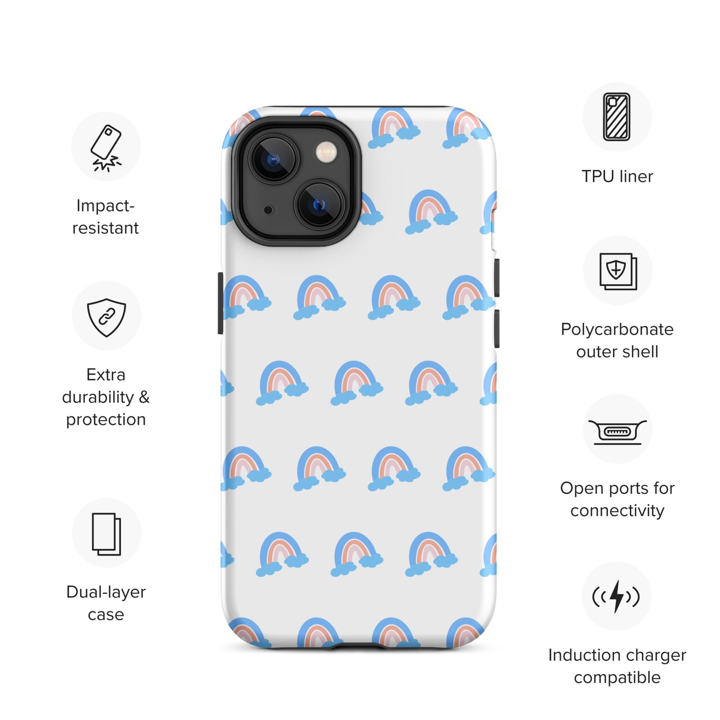 Blue Rainbow - iPhone® Case