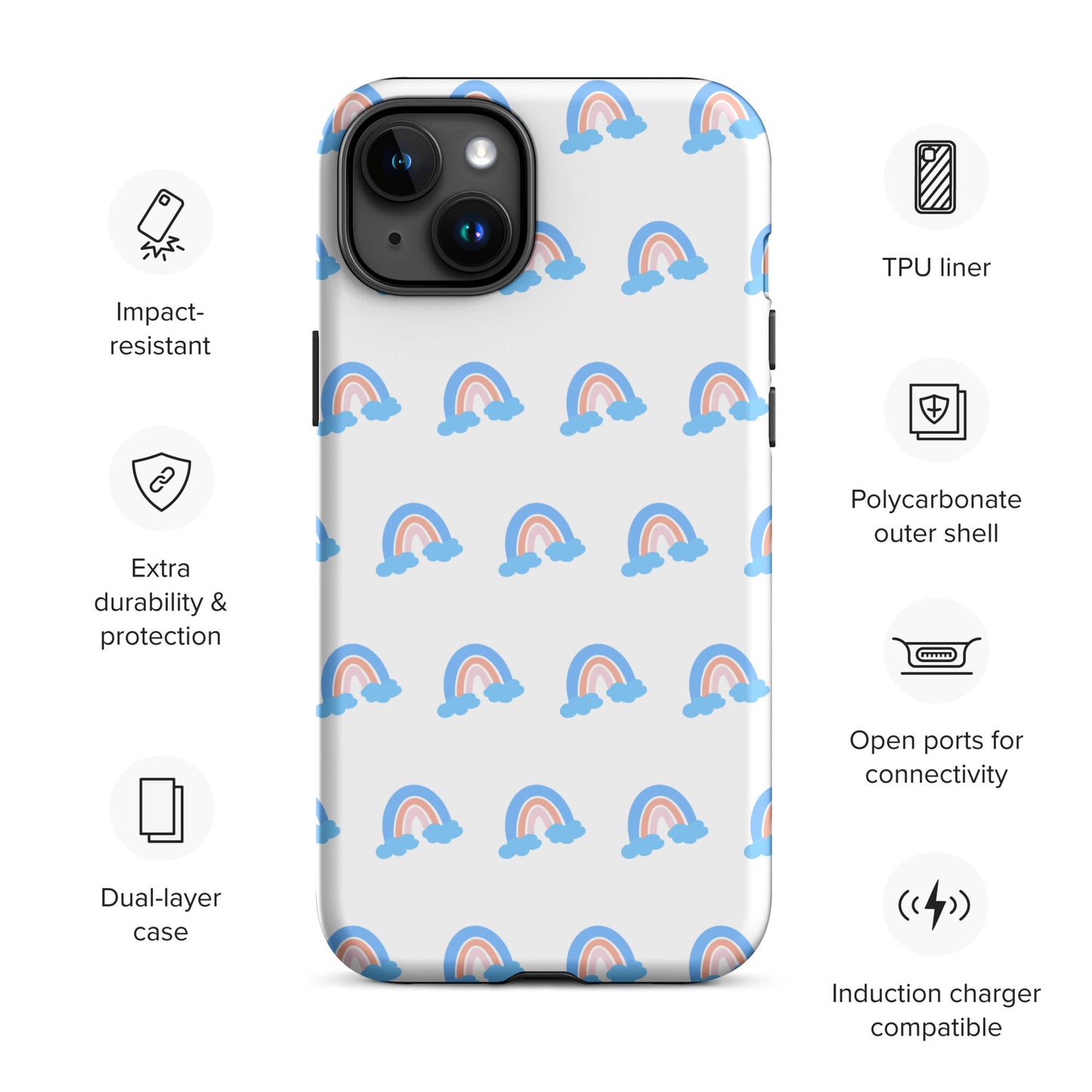 Blue Rainbow - iPhone® Case