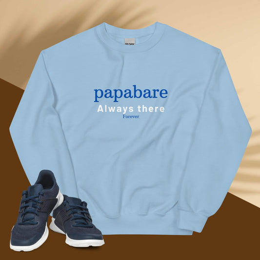 Papabare Always There Forever (Blue) Sweatshirt