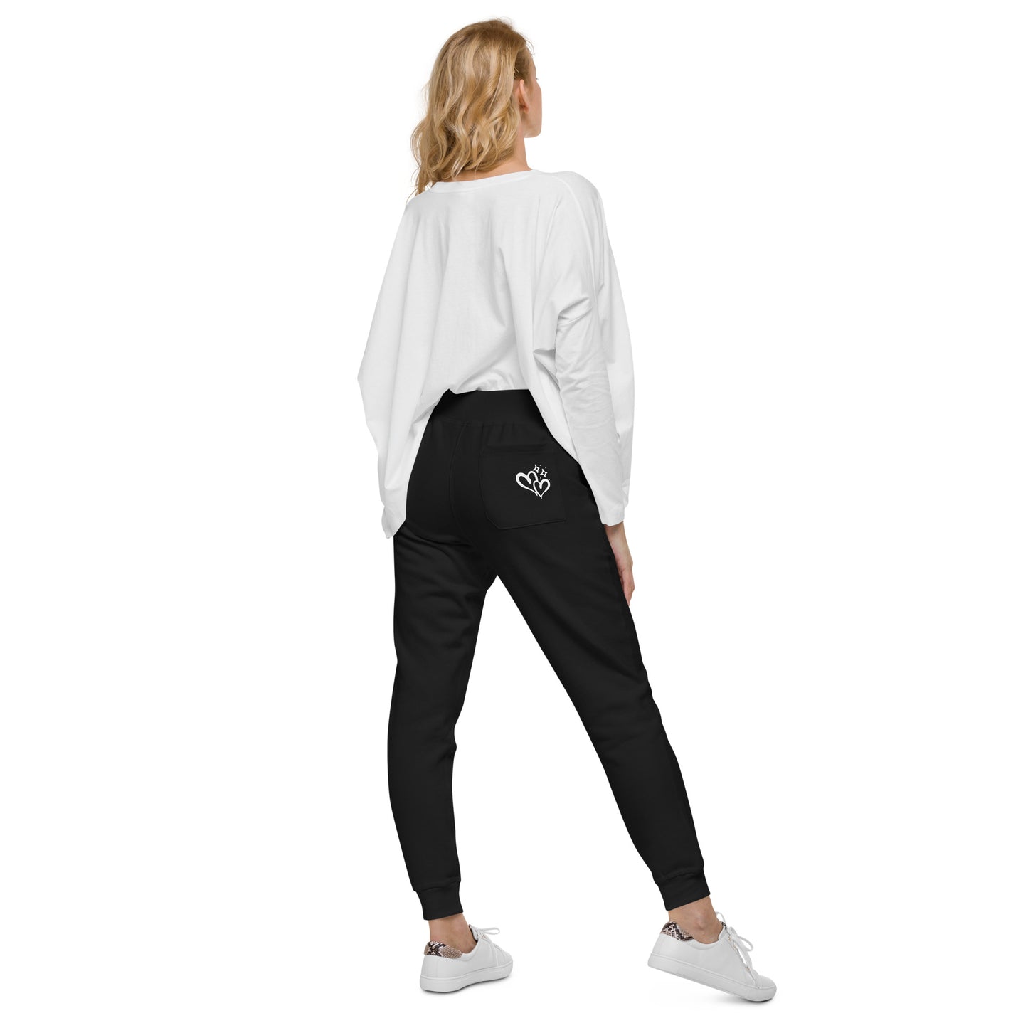 Boy-Mom (Green-White) - Women's Sweatpants