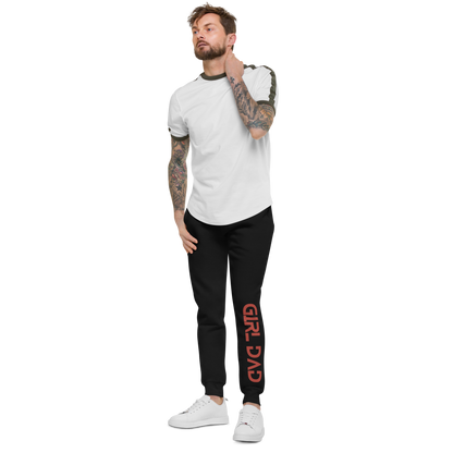 Girl Dad Sweatpants (Red)