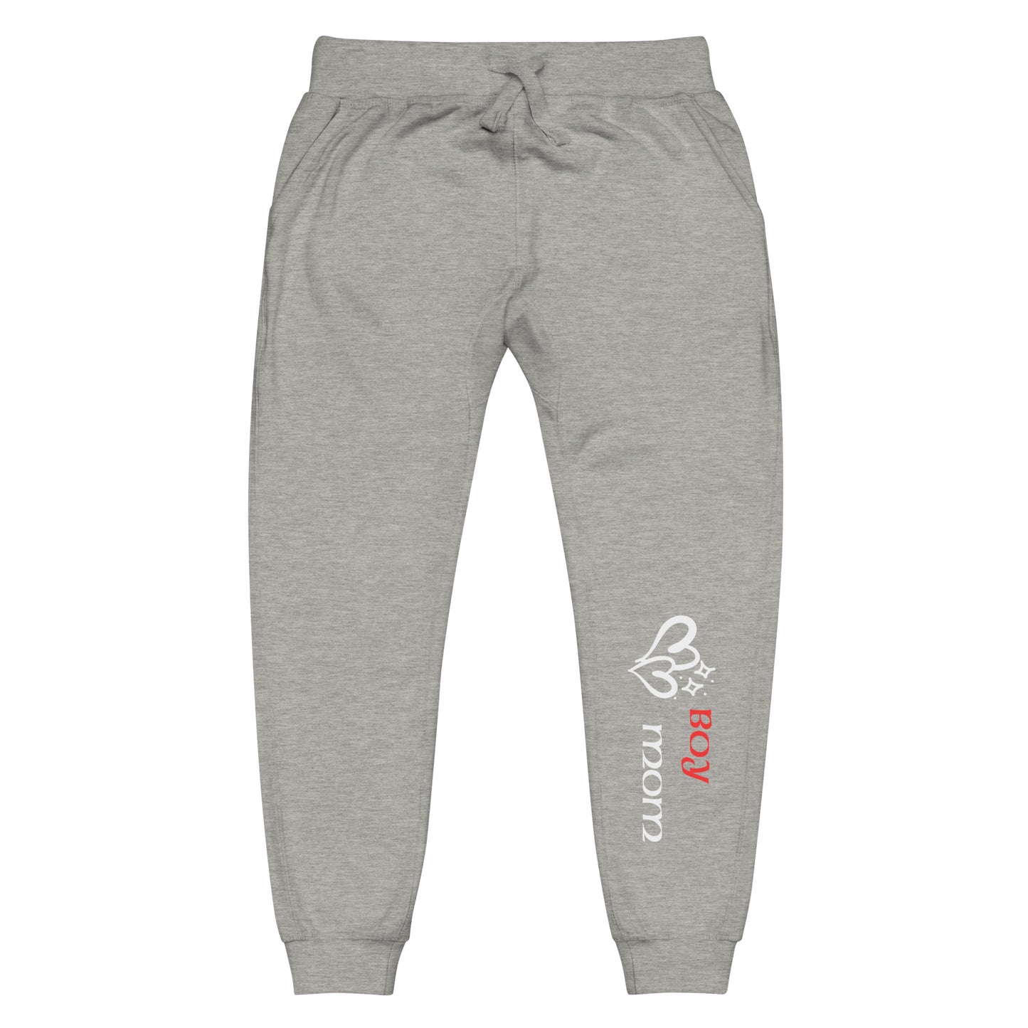 Boy Mom (Red-White) - Women's Sweatpants