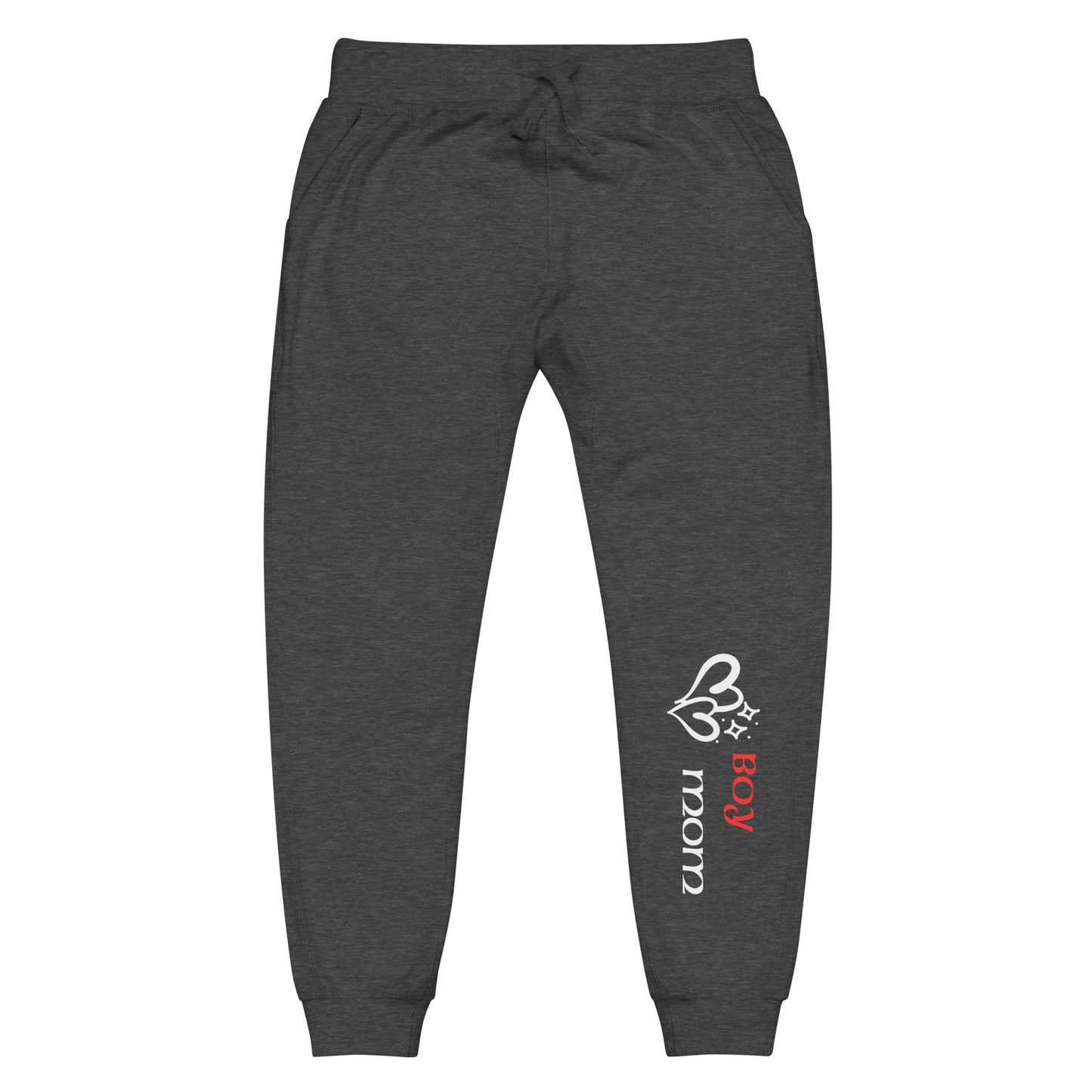 Boy Mom (Red-White) - Women's Sweatpants