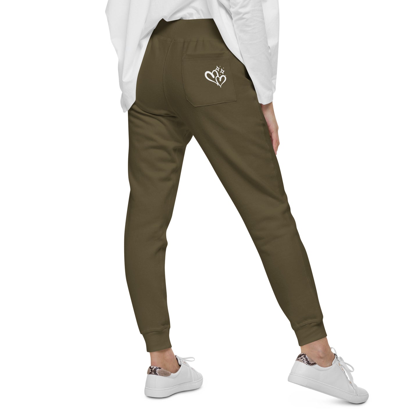 Boy Mom (Green-White) - Women's Sweatpants