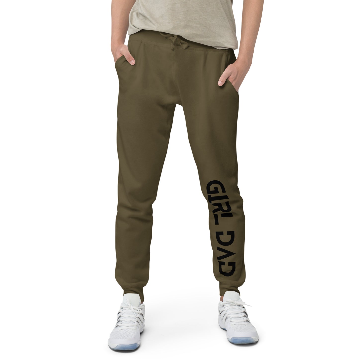 Girl Dad (Black) - Men's Sweatpants