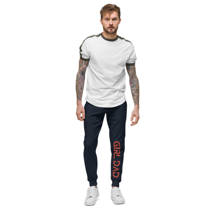 Girl Dad Sweatpants (Red)