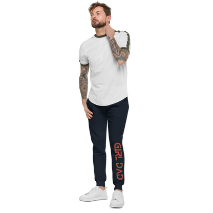 Girl Dad Sweatpants (Red)