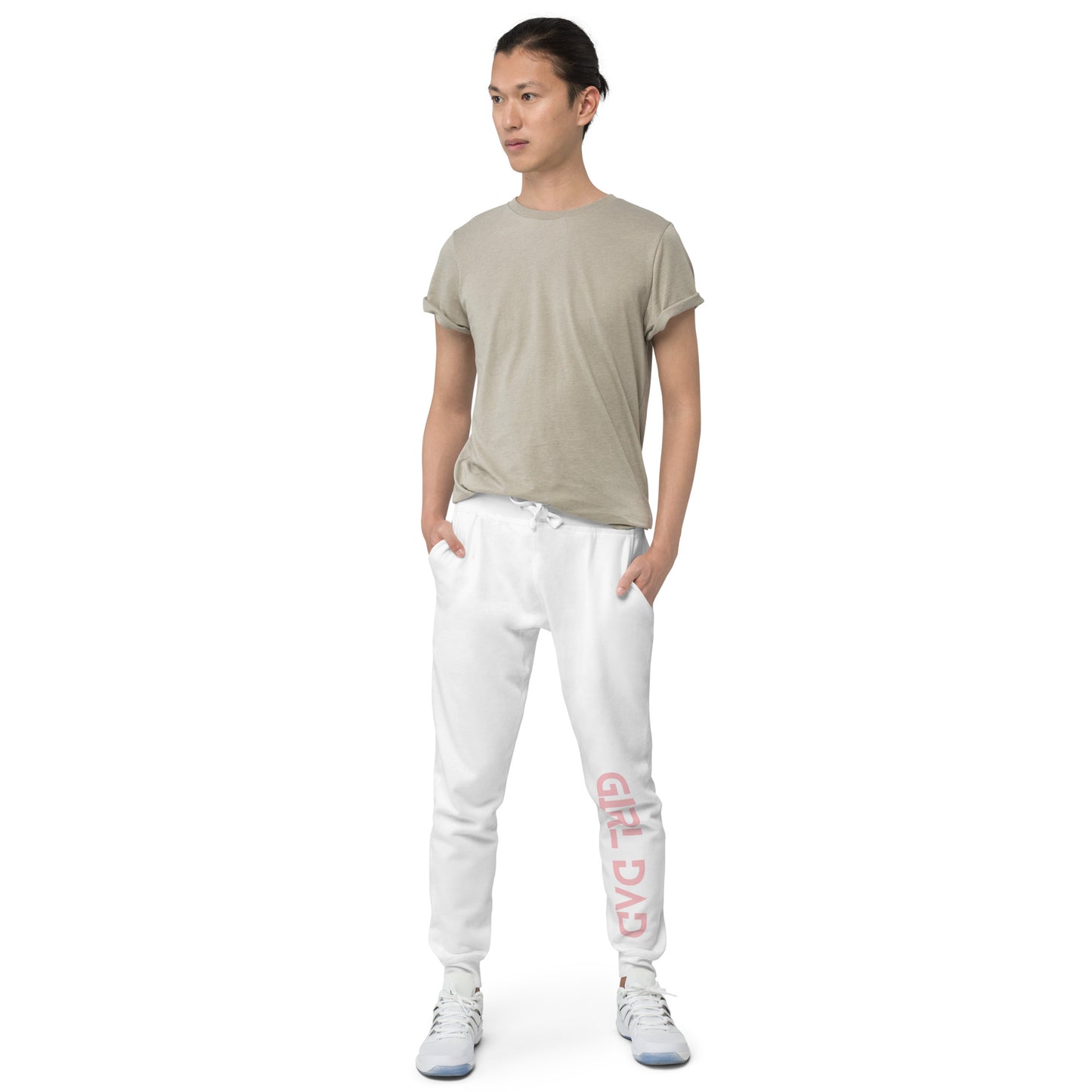 Girl Dad (Pink) - Men's Sweatpants