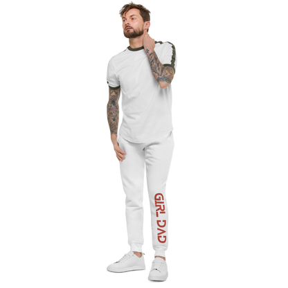 Girl Dad Sweatpants (Red)