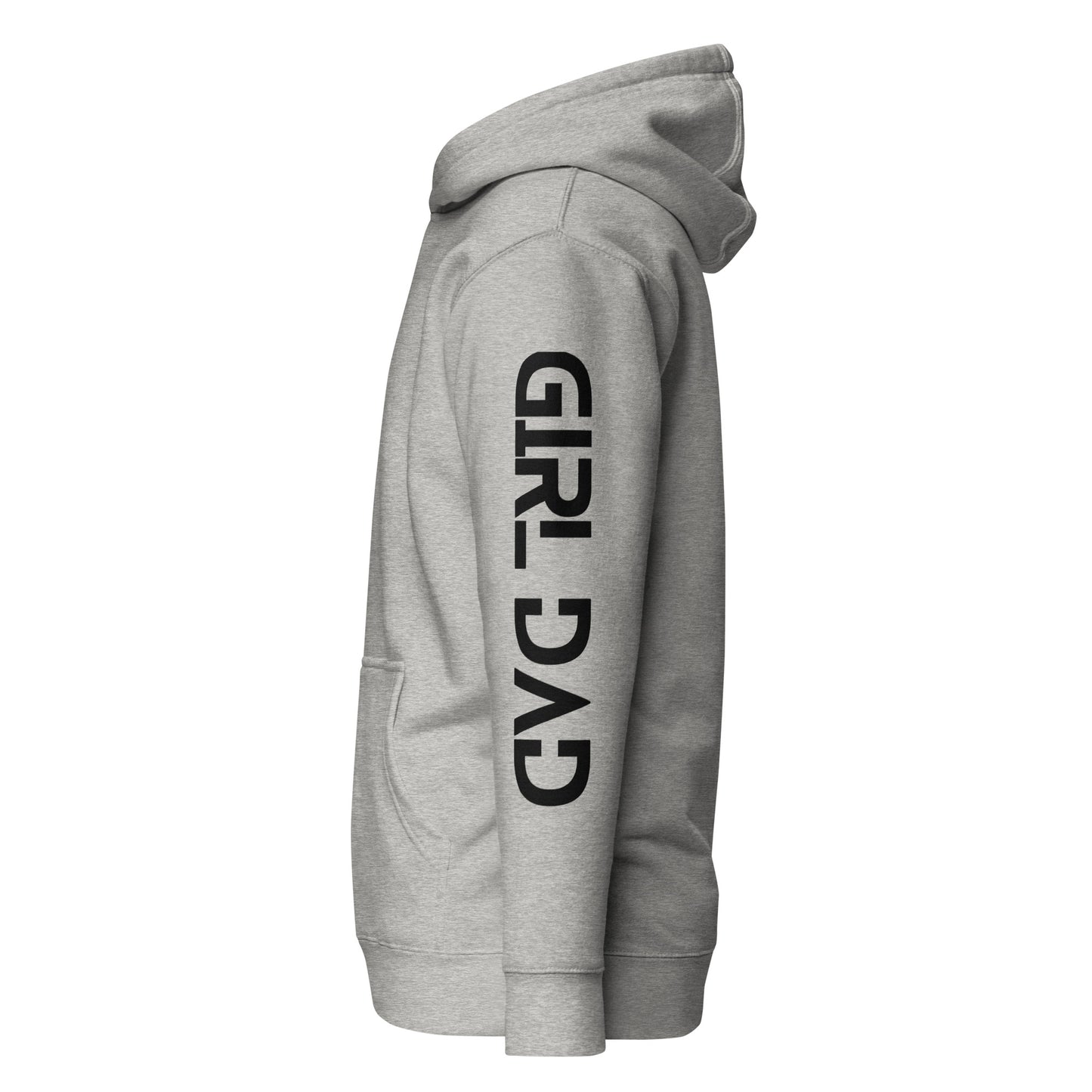 Girl Dad (Black) - Men's Sweatshirt Hoodie