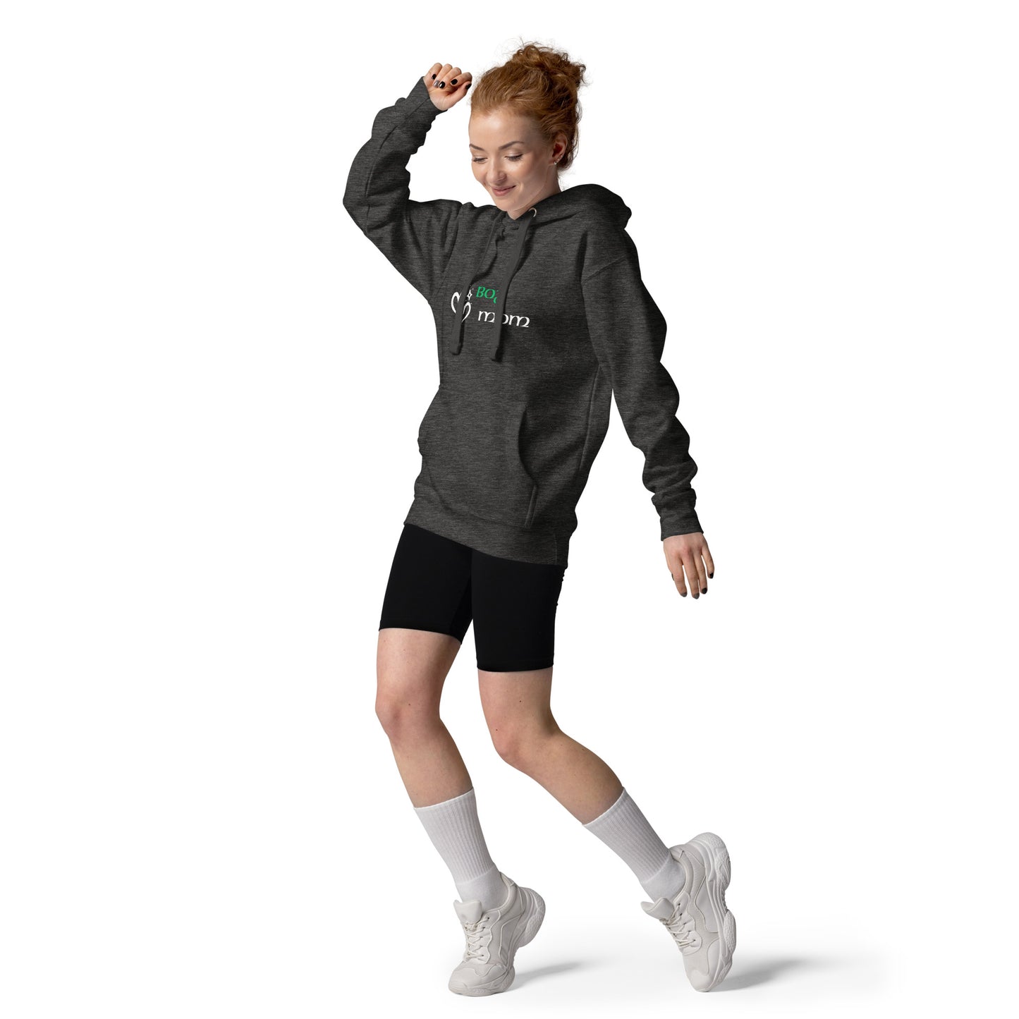 Boy Mom (Green-White) - Women's Sweatshirt