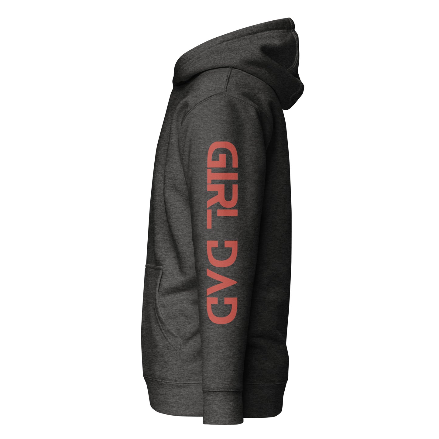 Girl Dad (Red) - Men's Sweatshirt Hoodie