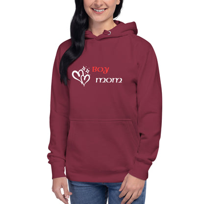 Boy Mom Sweatshirt (Red)